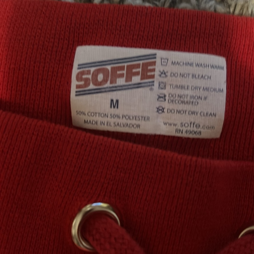 Red Soffe seat pants barely worn - Picture 2 of 3